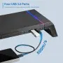 Support réhausseur d'écran RGB avec HUB 4xUSB Ewent EW1268