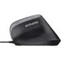 Souris Trust Bayo II Ergonomique Verticale Noir