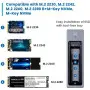 Boitier Externe USB 3.2 Type-C M.2 Nvme Ewent EW7022
