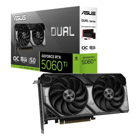 Carte Graphique Asus DUAL RTX 5060 Ti OC 8G