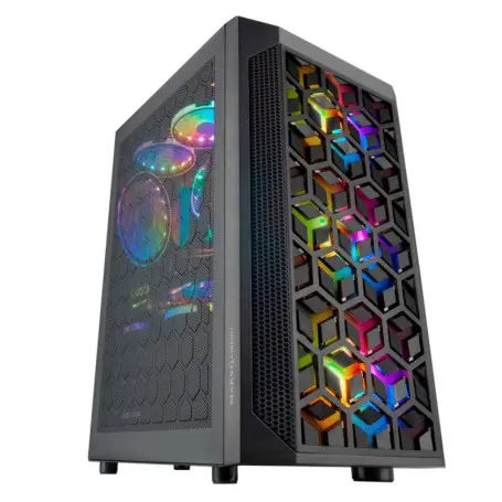Boitier Mars Gaming MCMESH ARGB MESH 360°
