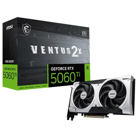 Carte Graphique MSI RTX 5060 Ti 8G VENTUS 2X OC PLUS