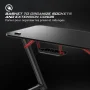 Bureau Gaming Spirit of Gamer HEADQUARTER 250 RGB 120x60cm