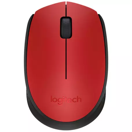 Souris Logitech Wireless Mouse M171 Rouge USB unifying SOLOM171_RED - 2