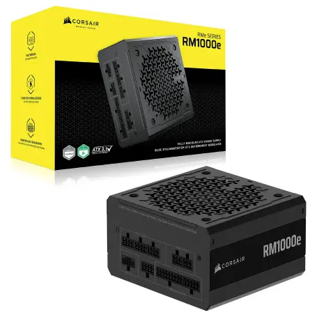 Alimentation Corsair RM1000e 1000 Watts 80Plus Gold ATX 3.1