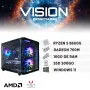 PC Gamer VISION Ryzen 5 8600G 16Go SSD 500Go Radeon 760M W11