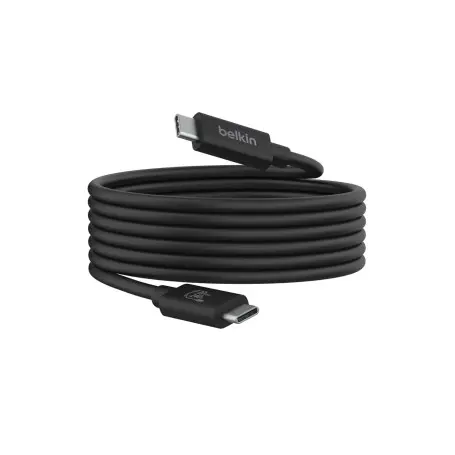 Cable USB Type-C vers Type-C 4.0 PD 240W Data 20Gb Belkin 2M Noir