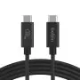 Cable USB Type-C vers Type-C 4.0 PD 240W Data 20Gb Belkin 2M Noir