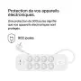 Bloc Multiprises Parafoudre Belkin 6 Prises + USB-A et USB-C