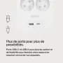 Bloc Multiprises Parafoudre Belkin 6 Prises + USB-A et USB-C
