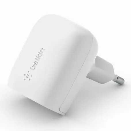 Chargeur Belkin USB-C Fact Charge PD 20W Blanc