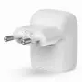 Chargeur Belkin USB-C Fact Charge PD 20W Blanc