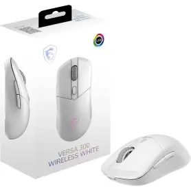 Souris MSI VERSA 300 Wireless Blanc Gaming
