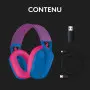 Micro Casque Logitech G435 Bleu Wireless Lightspeed Gaming