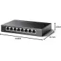 Switch RJ45 TP-Link TL-SG108S 10/100/1000 Mbps 8 Ports Métal
