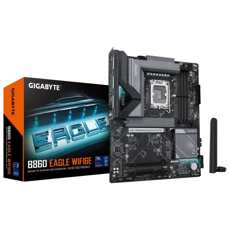 Carte Mère Gigabyte B860 EAGLE WIFI6E ATX 1851 DDR5 USB4 2.5GbE Wifi