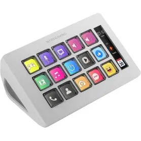 Mars Gaming Control Panel Slim MSD-ONE (Blanc) Deck LCD