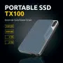 Disque SSD Portable Intenso TX100 500Go USB 3.2 Type-C