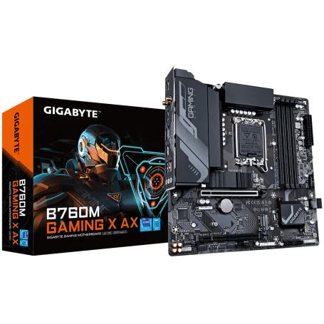 Carte Mère Gigabyte B760M GAMING X AX DDR5 mATX Socket 1700