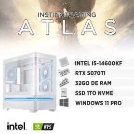 PC Gamer ATLAS i5-14600KF 32Go 1To RTX 5070 Ti SUPER 16Go W11Pro 