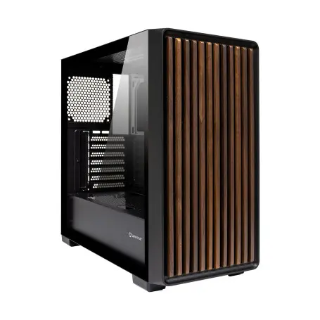 Boitier UNYKAch UK121804 Revelat MADEIRA ATX Noir Bois