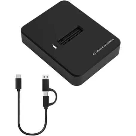 Dock pour SSD M.2 NVMe et SATA vers USB 3.0 10G