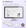 HUB Coolmoon AM10 PWM & ARGB 10 Ports Noir
