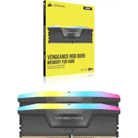 DDR5 Corsair Vengeance RGB Kit 64Go 2x32Go 6000Mhz CL30 EXPO XMP