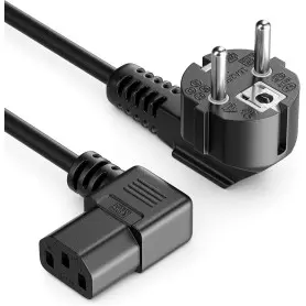 Cable Alimentation PC 220 V Standard 3M Sortie Coudée