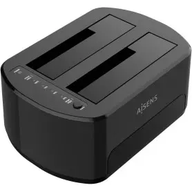 Dual Dock Aisense ASDS-D03B 2xDD SATA 3.5/2.5 vers USB 3.1 clonage
