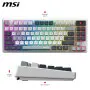 Clavier MSI Forge GK600 TKL Wireless Sky Meca Linéaire