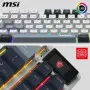 Clavier MSI Forge GK600 TKL Wireless Sky Meca Linéaire