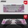 Clavier MSI Forge GK600 TKL Wireless Violet Meca Linéaire