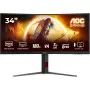 Ecran AOC 34" CU34G4 Gaming 3440x1440 180Hz 1ms CURVED