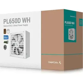 Alimentation DeepCool PL650D WH 650 Watts 80Plus Bronze ATX 3.1