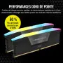 DDR5 Corsair Vengeance RGB Kit 32Go 2x16Go 6000Mhz CL36 XMP