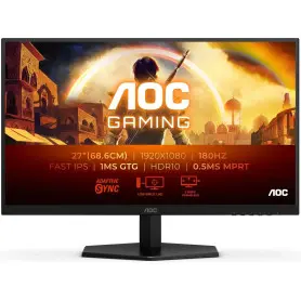 Ecran AOC 27" 27G42E Gaming 1920x1080 180Hz 1ms