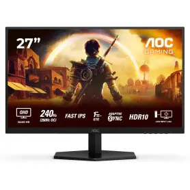 Ecran AOC 27" Q27G42ZE Gaming 2560x1440 240Hz 1ms