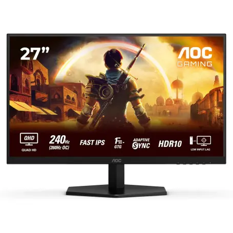 Ecran AOC 27" Q27G42ZE Gaming 2560x1440 240Hz 1ms
