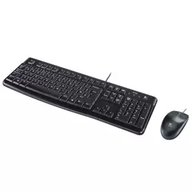 Pack Clavier Souris Filaire Logitech MK120 USB CLSOLOMK120 - 1