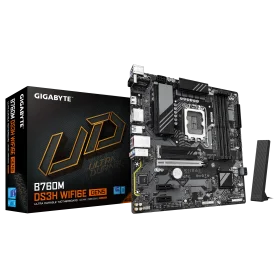 Carte Mère Gigabyte B760M DS3H WF6E GEN5 DDR5 mATX LGA1700
