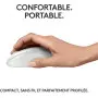 Souris Logitech Wireless Mouse M240 Silent Blanc cassé Bluetooth