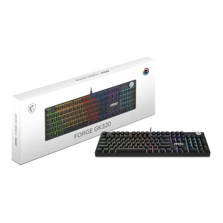 Clavier MSI Forge GK320 Gaming Mécanique (RED)