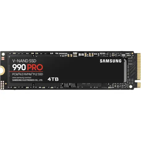 SSD 4To Samsung 990 PRO MZ-V9P4T0BW M.2 NVMe PCIe 4.0