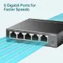 Switch RJ45 TP-Link TL-SG105S 10/100/1000 Mbps 5 Ports Métal