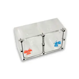 Réservoir Baie EK-Bay Spin Dual Plexi 145x84x66 200ml