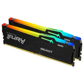 DDR5 Kingston FURY Beast RGB Kit 32Go 2x16Go 5600Mhz CL40 XMP