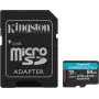 Mémoire Micro SDXC 64Go Kingston Canvas Go Plus A2/V30/UHS-I U3