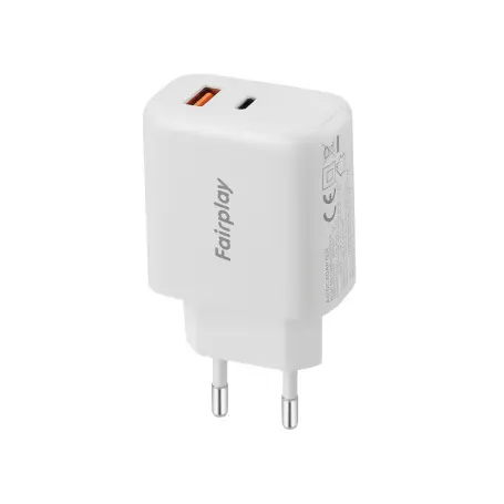 Chargeur Fairplay USB-C USB-A PD GaN 45W