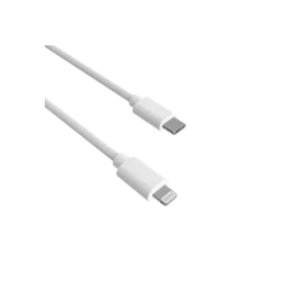 Cable USB Type-C vers Lightning TPE 27W Fairplay 1M Blanc